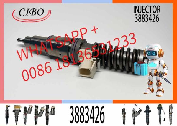 Parties d'excavatrice injecteur 3883426 4 PINS injecteur de carburant diesel 3883426 BEBE5H00001 pour VOLVO PENTA D16