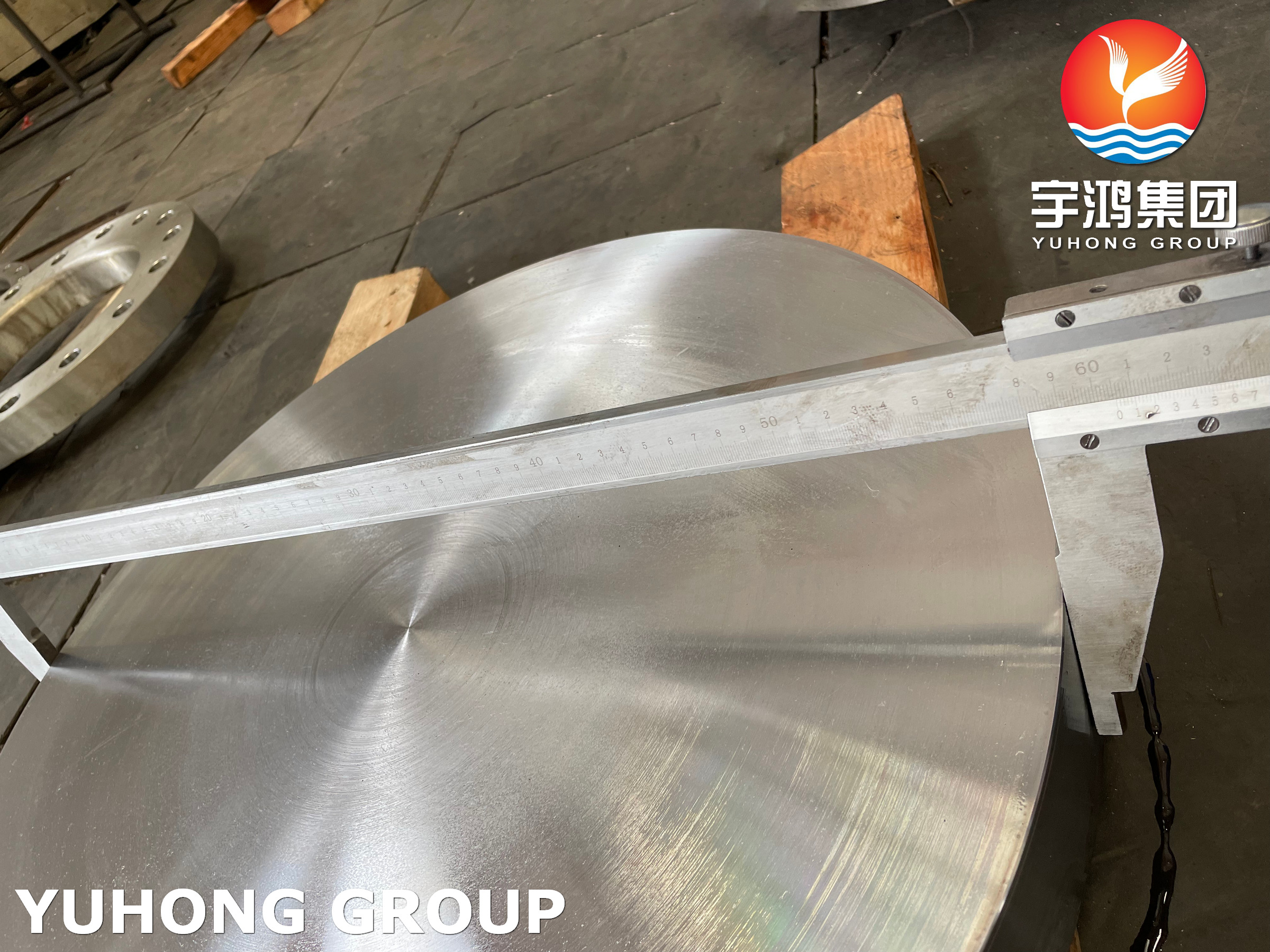Диск ASME SA965 F304 выкованный нержавеющей сталью для диска теплообменного аппарата