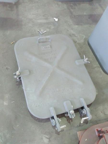 Sea going Ships Small Steel Marine Hatch Cover Thickness 4 6 8 mm