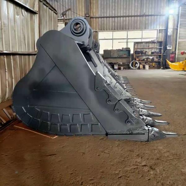 Excavator Attachment Heavy Duty Rock Bucket: