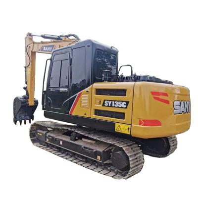 SANY 135C Excavator Second Hand With Engine And Original Hydraulic Valve