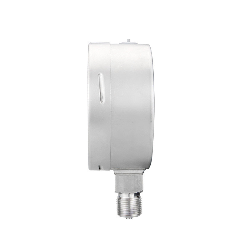 Matte Stainless Steel Pressure Gauge M20*1.5 Thread 250mpa for Hydraulic Applications