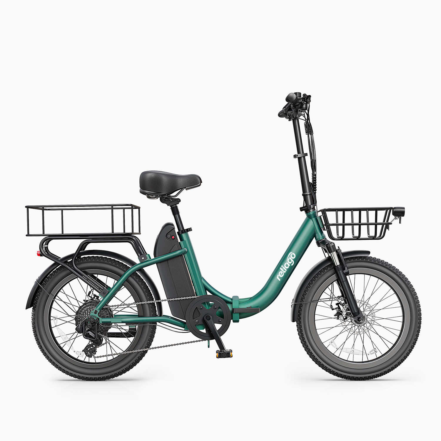 C9 Folding Electric Bike 20" 48V 15.6Ah 250W City Commuter E-Bike 20" Wheel