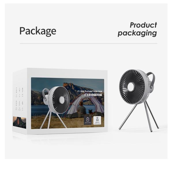 Тренога СИД 10 вентилятор вентилятора 10000mAh Usb потолка дюйма располагаясь лагерем мини перезаряжаемые