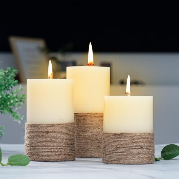 Handmade White Natural Soy Wax Candle Products Custom Scented Candle