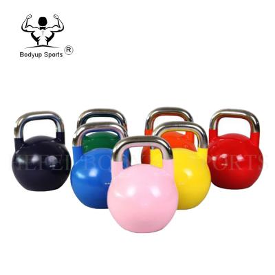 Steel Fitness Equipment Kettlebells Smooth Handle For Easy Use And Good Grip