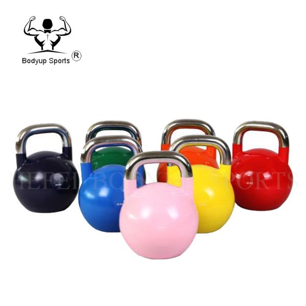 Steel Fitness Equipment Kettlebells Smooth Handle For Easy Use And Good Grip