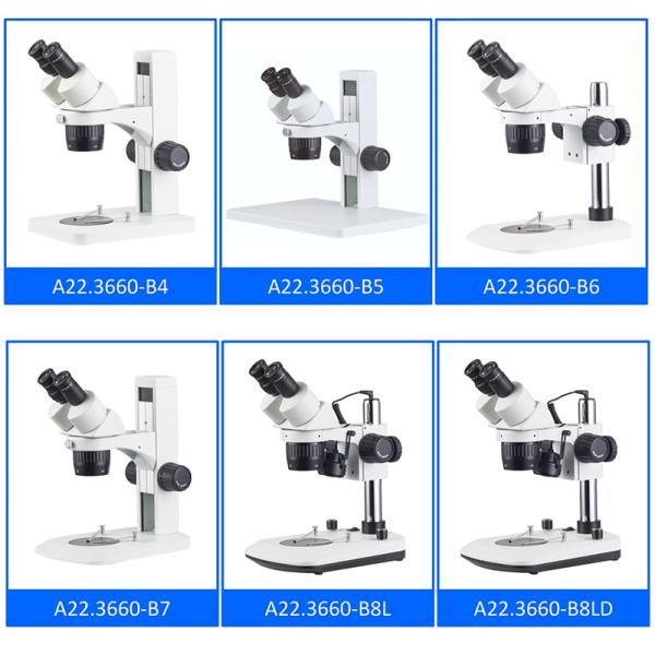 A22.3660 OPTO EDU Stereo Microscope Binocular 1x3x Or 2X/4X