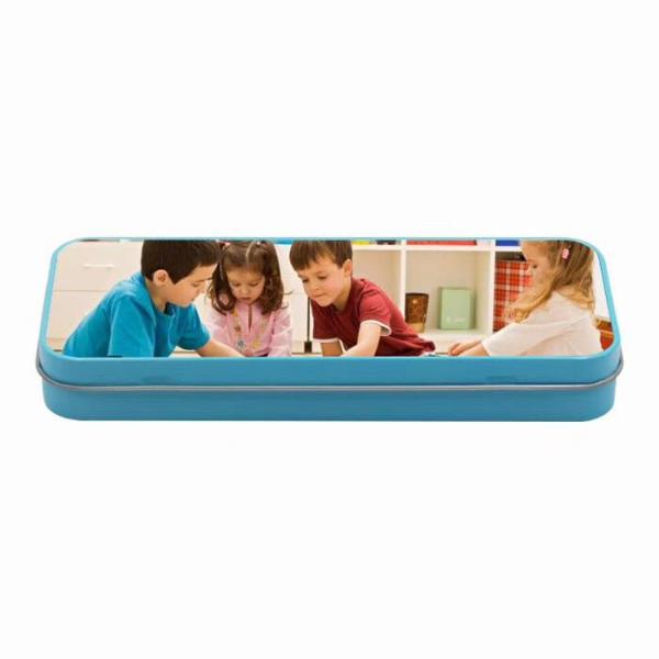 Custom Sublimation Pencil Case Children Sublimation Pencil Case Tin Box With Aluminum Sheet