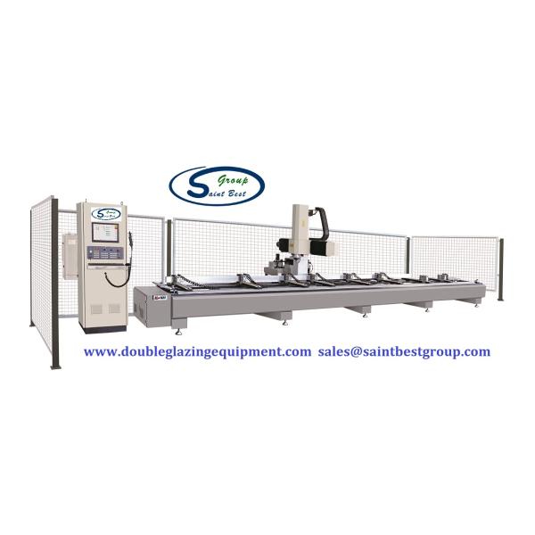 Three Axis CNC Aluminium Door And Window Making Machine Digital Display