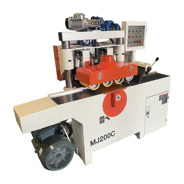 Multi-Blade Circular Sawing Machine for Manufacturing Plant Automatic Conveying
