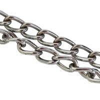 Chaîne de bobine de travail lourd 304 chaîne de liaison en acier inoxydable Din 763