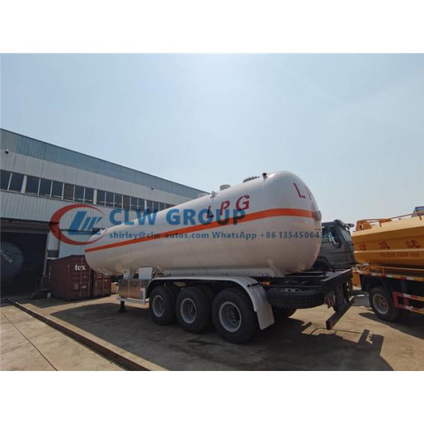 ASME Q345R 16,1 Адвокатуры 54000 25MT LPG литров трейлера топливозаправщика