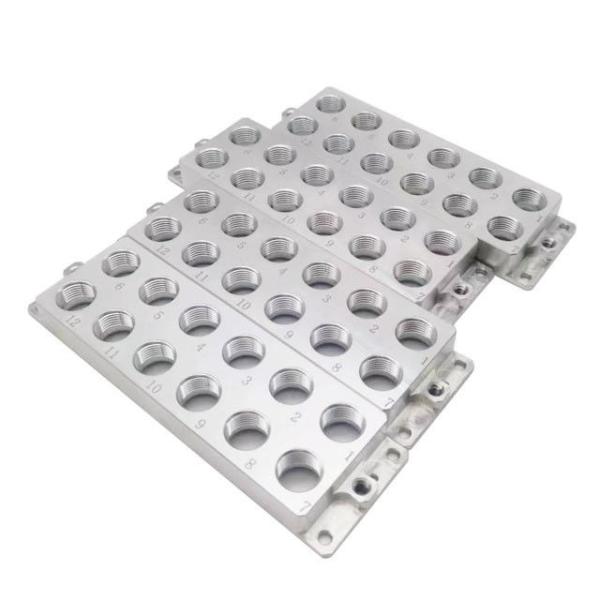 Медь Нержавеющая сталь Свернутые компоненты CNC фрезерные станки