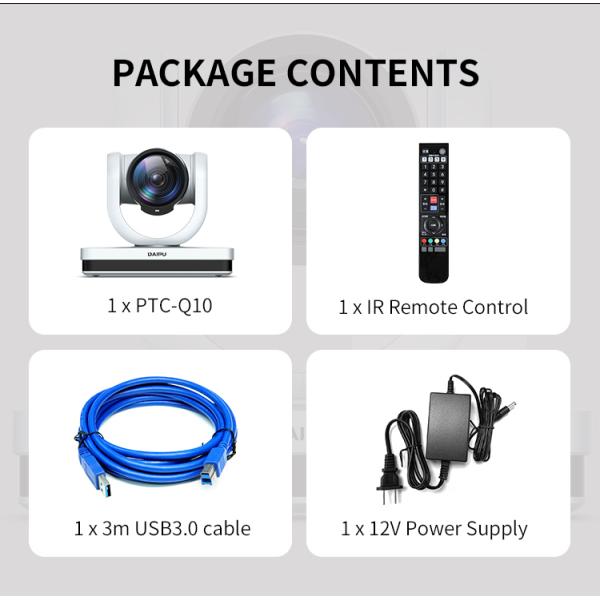 1080P 12X Optic HD Video Camera for Live Streaming by DAIPU Video Conference System