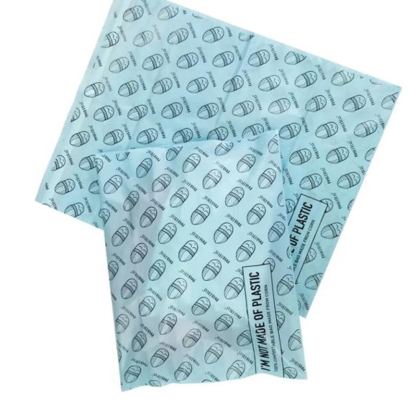 Corn Starch Courier Shipping Bag Waterproof 100% Biodegradable Compostable