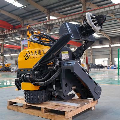 Forestry tree harvester automatic whole tree felling machine cutting machine cutter wood splitter log cutter head