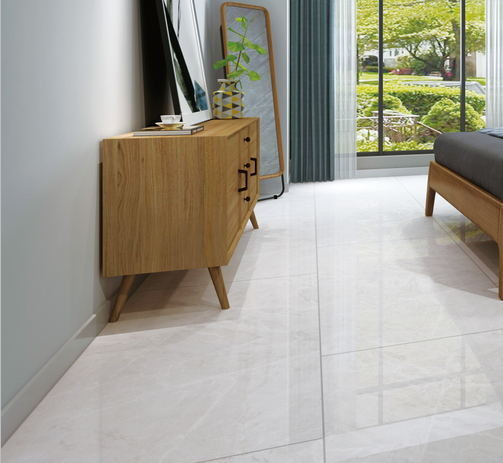 Сделанный по образцу пол Bathroom кроет свет черепицей дизайна мрамора тела 750*1500mm полный - серый цвет