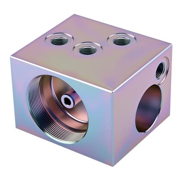 CNC precision hydraulic valve block manufacturing supports high-pressure hydraulic power equipment