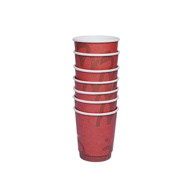 Customized logo Size Wholesale Coffee Milk Hot Drinks Disposable Eco-friendly Food Grade Bamboo Pulp Paper Cups