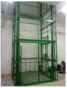 перемещение 1T 6m вертикальное нагружает подъем гидравлического склада подъема груза склада вертикального промышленный