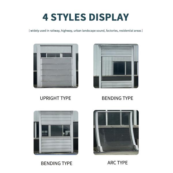 Дорожная акриловая акустическая шумоограничительная панель звукоизоляционная панель жилая зона