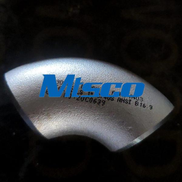 ASME B16.9 F304L 3×SCH10S Stainless Steel Elbow