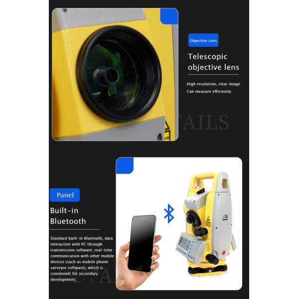 NTS-332R10 Южная общая станция Прибор геодезического обследования земли без призма 79 мм