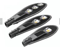 a luz de rua 50w impermeável Cri80 fundiu C.C. de alumínio 12-24V