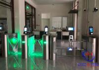 Contrôle d'accès piétonnier complètement automatique de porte intelligente de tourniquet d'aileron de carte de RFID d'entrée