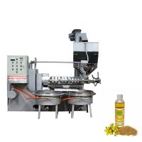 Espiral automático de la máquina de la extracción de la prensa de aceite de mostaza del corazón de palma para el aceite frío