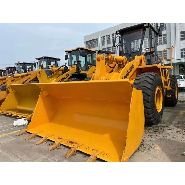 Used Liugong 856H front loader, 5-ton large articulated wheel loader
