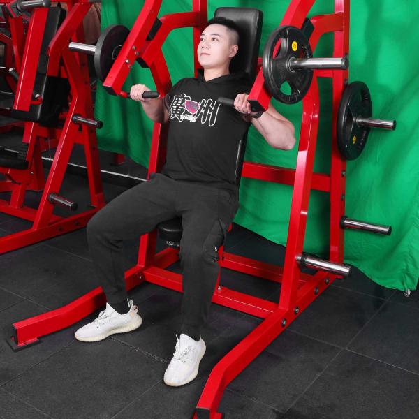 Sloping Push Hammer Strength Iso Lateral Incline Press