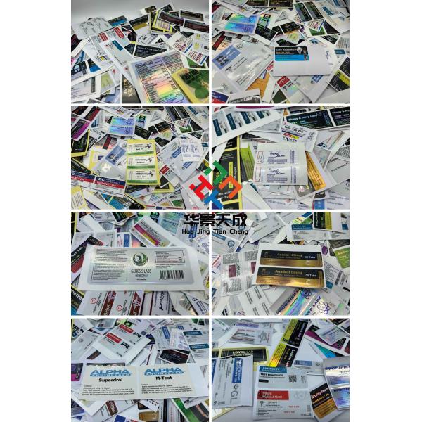 Полноцветная бутылка наклейка наклейки толщиной 2,5 миллиметра для высоких потребностей в маркировке