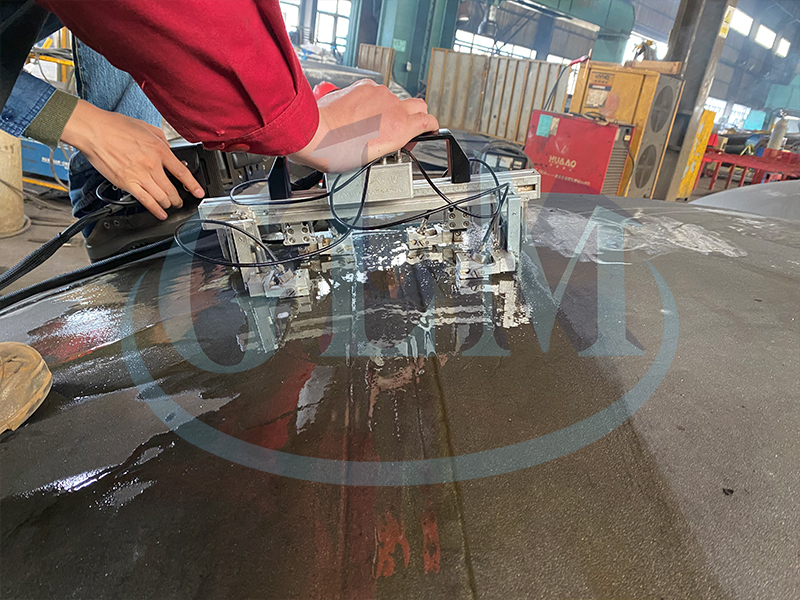 Carbon Steel Dish Tank Head Formed Head 5200mm Diameter 25mm Thickness