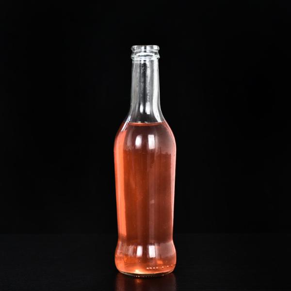 16 унций портативная стеклянная бутылка для напитков для косметической упаковки и других напитков