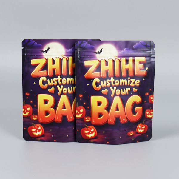Zhihe 3.5g Capacity Mylar Bag with Virgin Composite Materials and Digital Printing for Food Packaging Stand Up Pouch