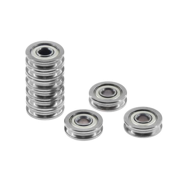 4x13x4mm Carbon Steel U604ZZ U Groove Pulley Wheels For 3D Printer