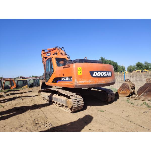 22 tonnes Nouveau arrivé Utilisé Doosan DH225LC-7 Excavators 1,28m3 Excavateur hydraulique