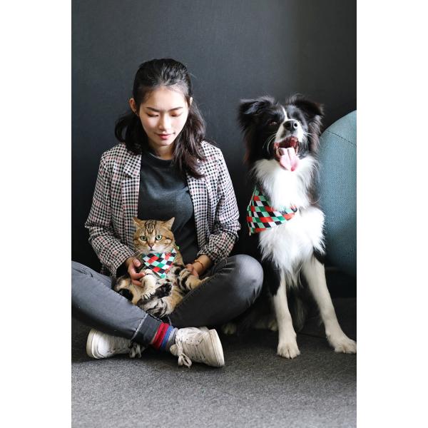 Slip On Christmas Dog Bandana Collar Dog Neck Handkerchief Sublimation