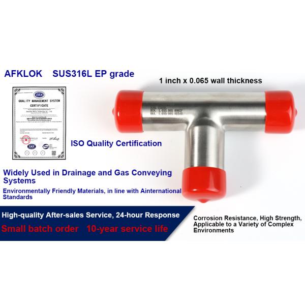 Welding Connection Stainless Steel EP Grade Elbows in 316 Grade 1in 1.5in