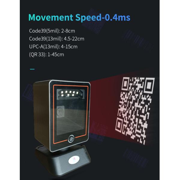 Kebo SK-8300 Payment Desktop USB 1D Bar QR Code Reader Scan 2D Scanning Platform Machine 2D Auto barcode scanner