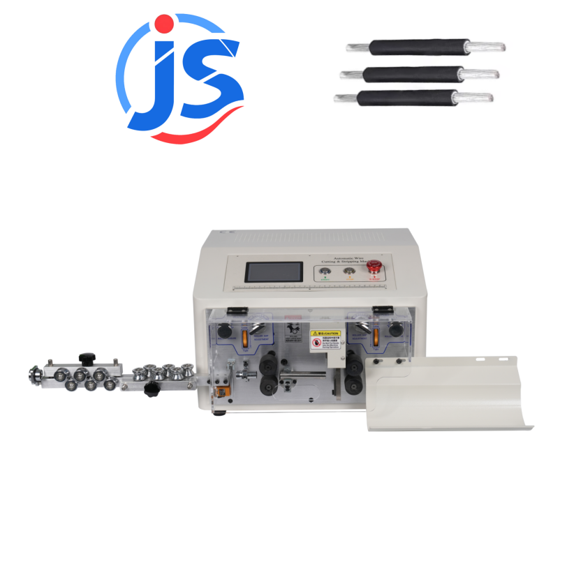 Easy Maintenance 4.3 Inch PLC Screen Wire Stripping Machine with High Speed Steel Blade and 3000-4000pcs/hour Output