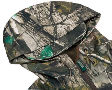 Water Resistant Mens Camo Softshell Jacket For Outdoor Camping Hunting