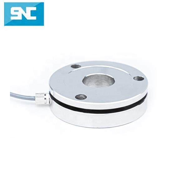 1.5± 1% mV/V Sensibilité de sortie D75H 650N Capteur de force de pression de type rondelle pour la mesure de force