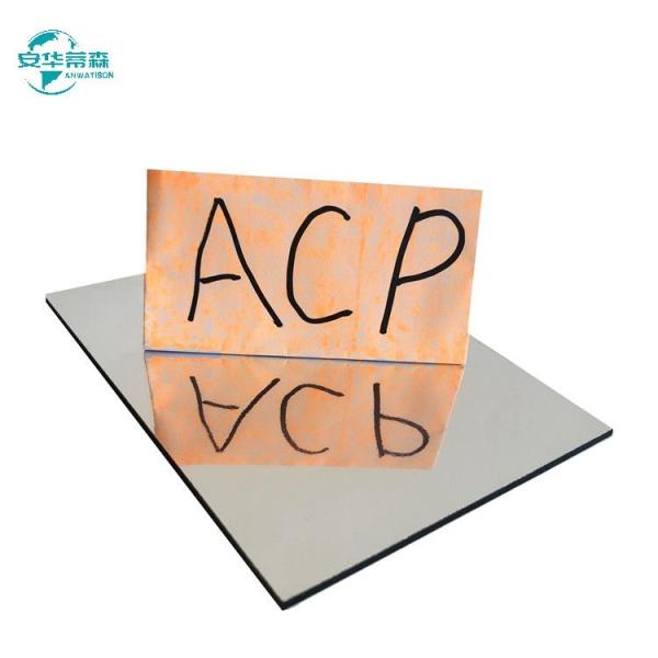 Resistencia al impacto Panel compuesto de aluminio cepillado a prueba de corrosión 0.05-0.5MM Aluminio