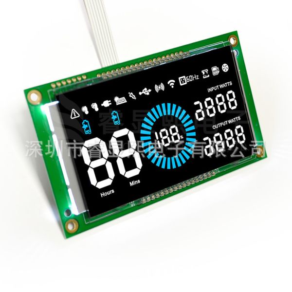 Shenzhen Made VA Segment LCD Display Module Segment Code Screen LCD Module Factory