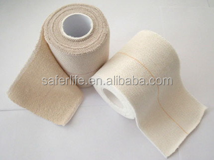 wholesale cotton elastic adhesive bandage sports support tape EAB stretch tape for athletic