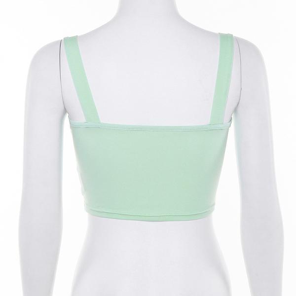 Autumn Women's Sling Halter Backless Tank Top T Shirt