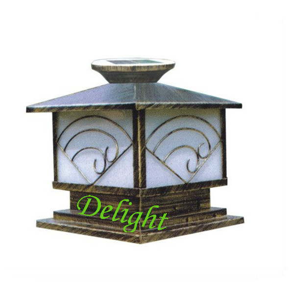 Aluminum solar garden light LED Solar Pillar Lamp (DL-SP250)